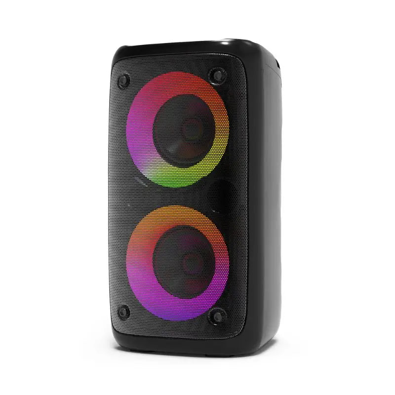 Caixa de Som Bluetooth com LED RGB Subwoofer TWS Estéreo Sem Fio XDG-96