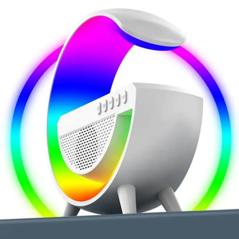 Luminária G Caixa de Som Bluetooth Sem fio